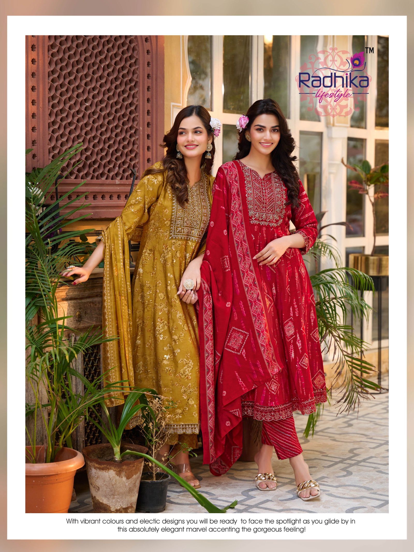 Kalki Vol 2 By Radhika Shimmer Designer Kurti With Bottom Dupatta Orders In India